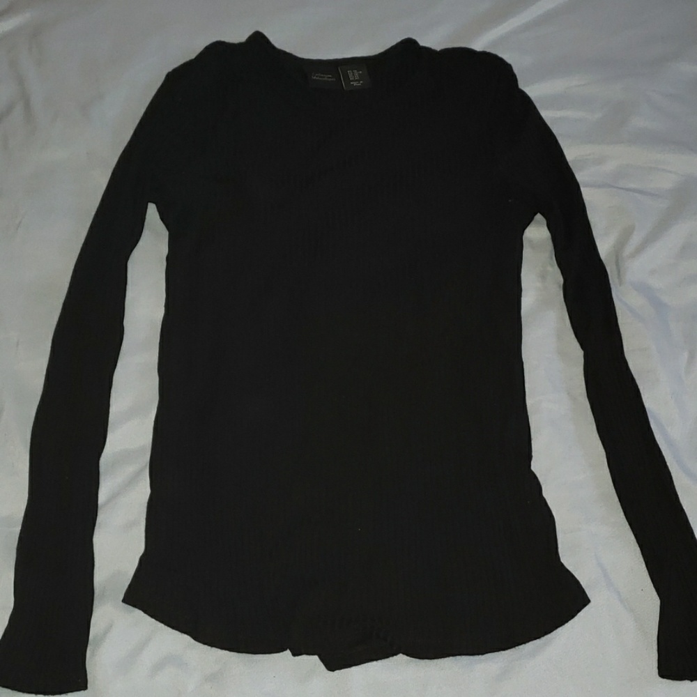 Black long sleeve shirt
